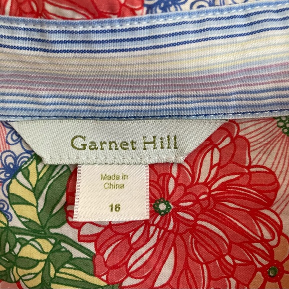 Garnet Hill Floral Top - Picture 4 of 4